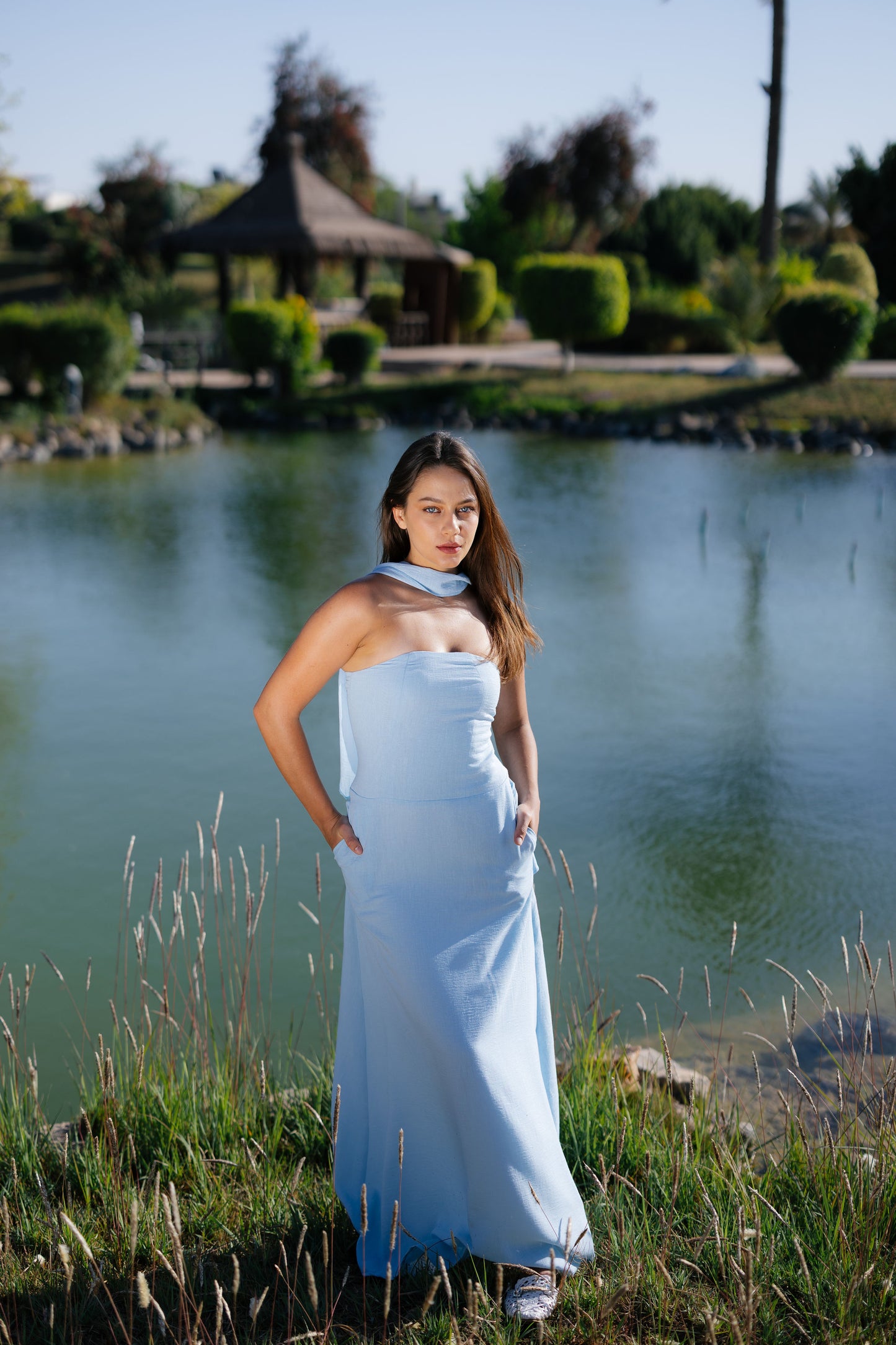Bandeau Maxi Dress