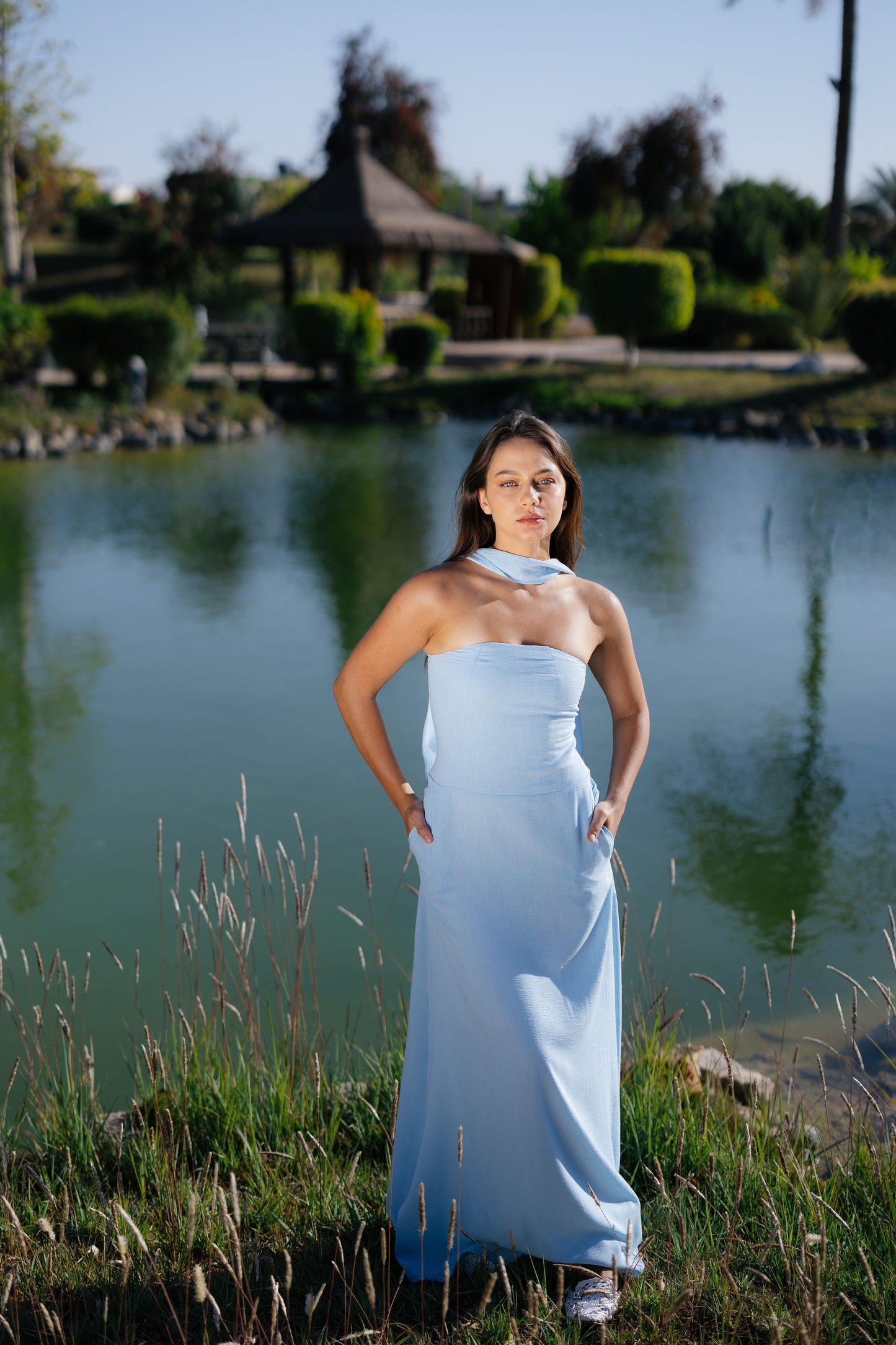 Bandeau Maxi Dress
