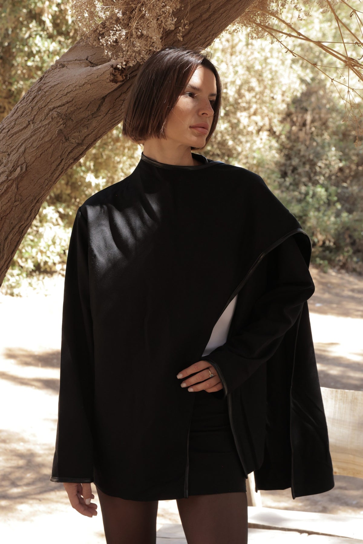 Wool Scarf Coat