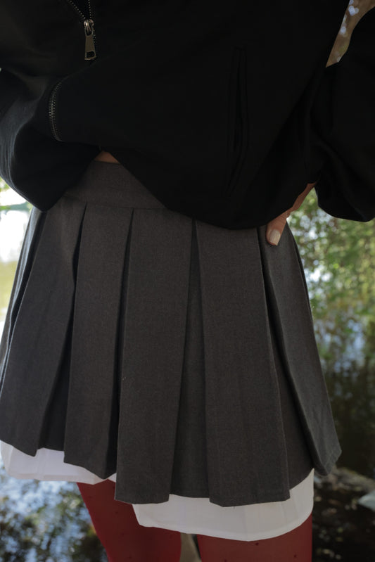 Box Pleat Skirt