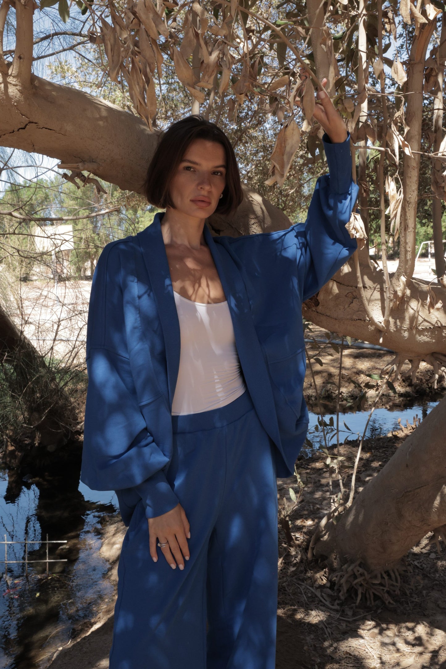 Cardigan Sweat Set