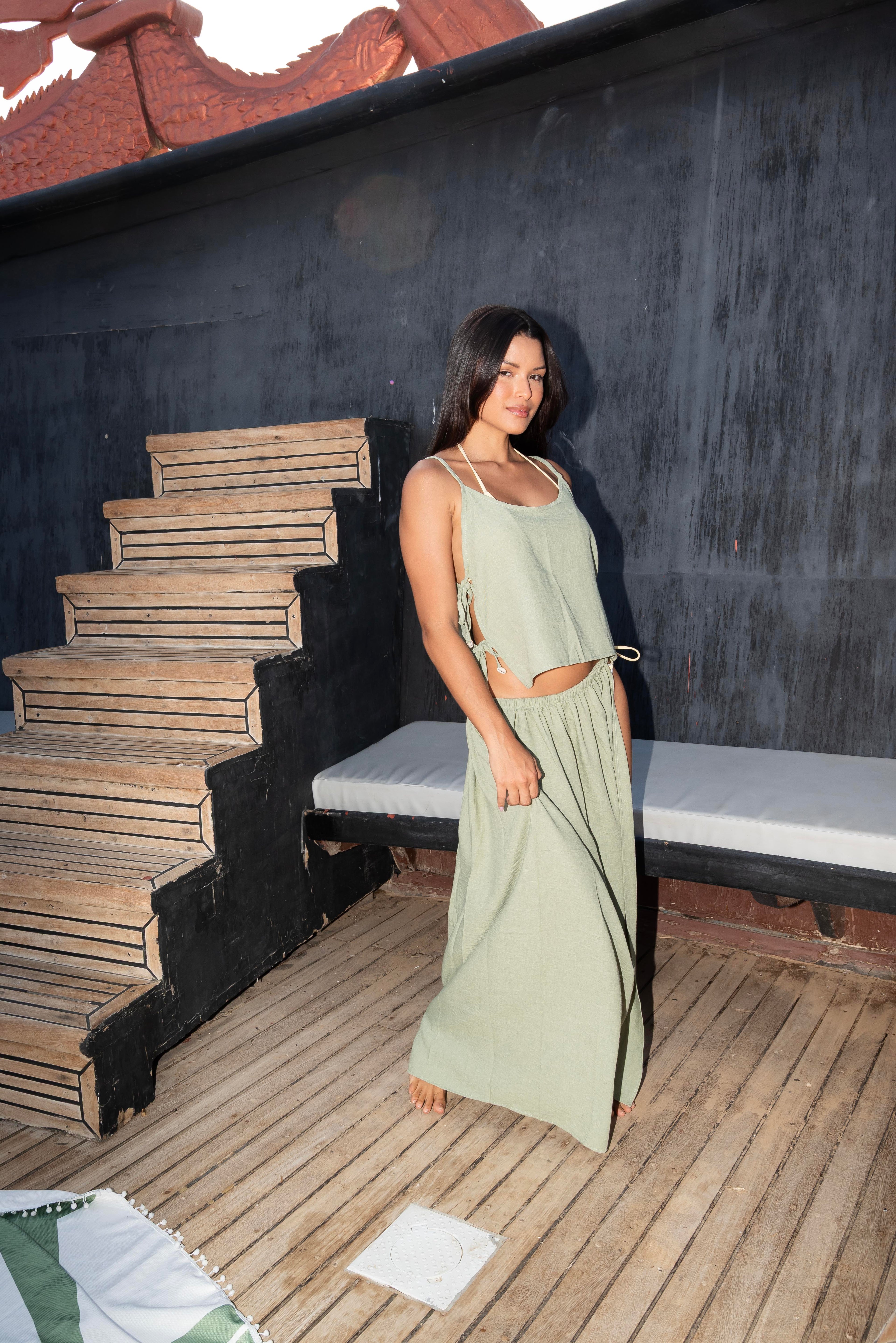 Cover Up Skirt Set