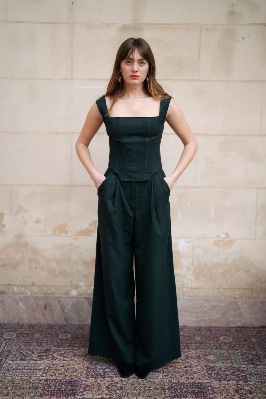 Wool Corset Set