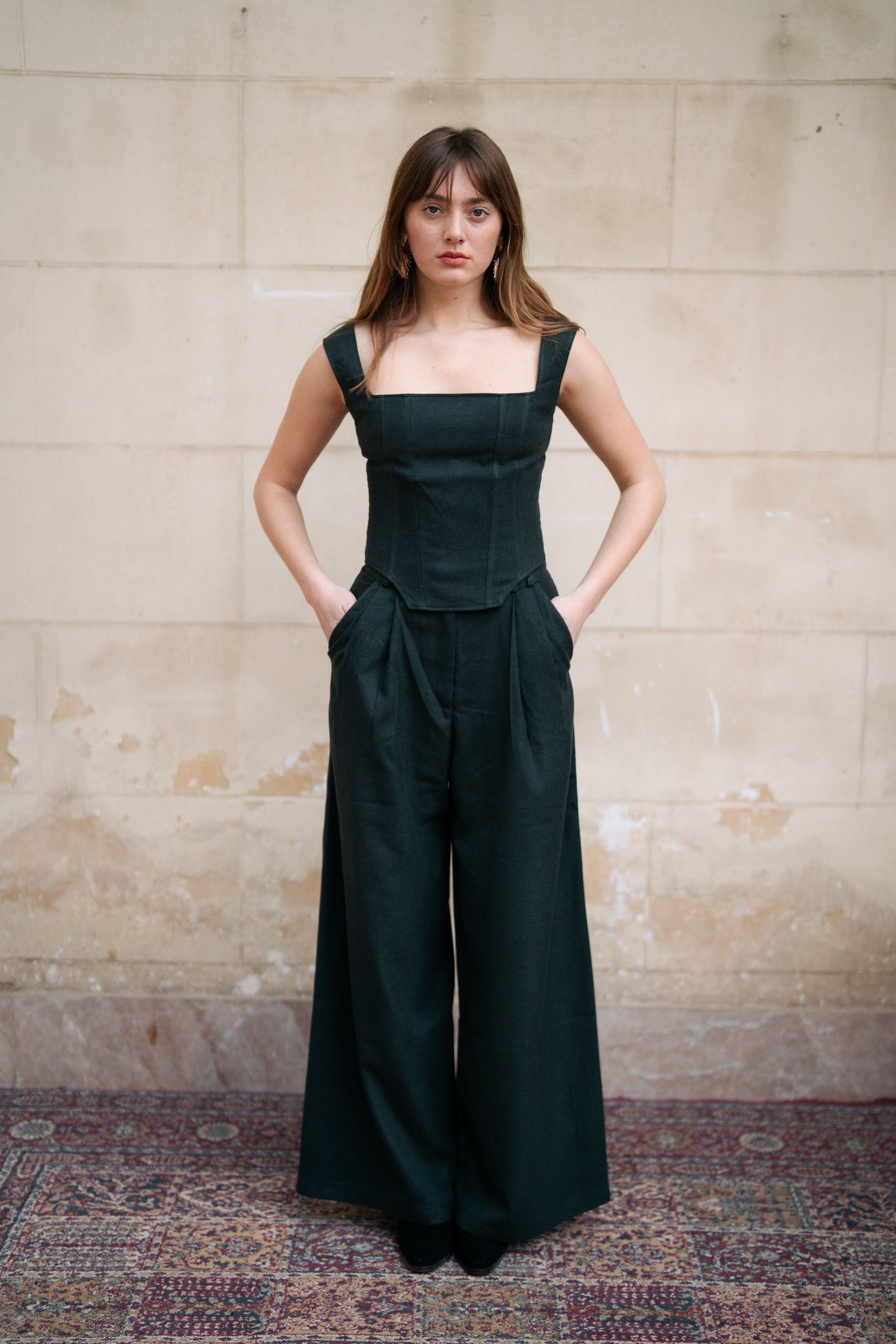 Wool Corset Set