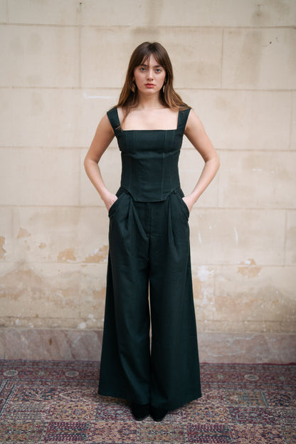 Wool Corset Set