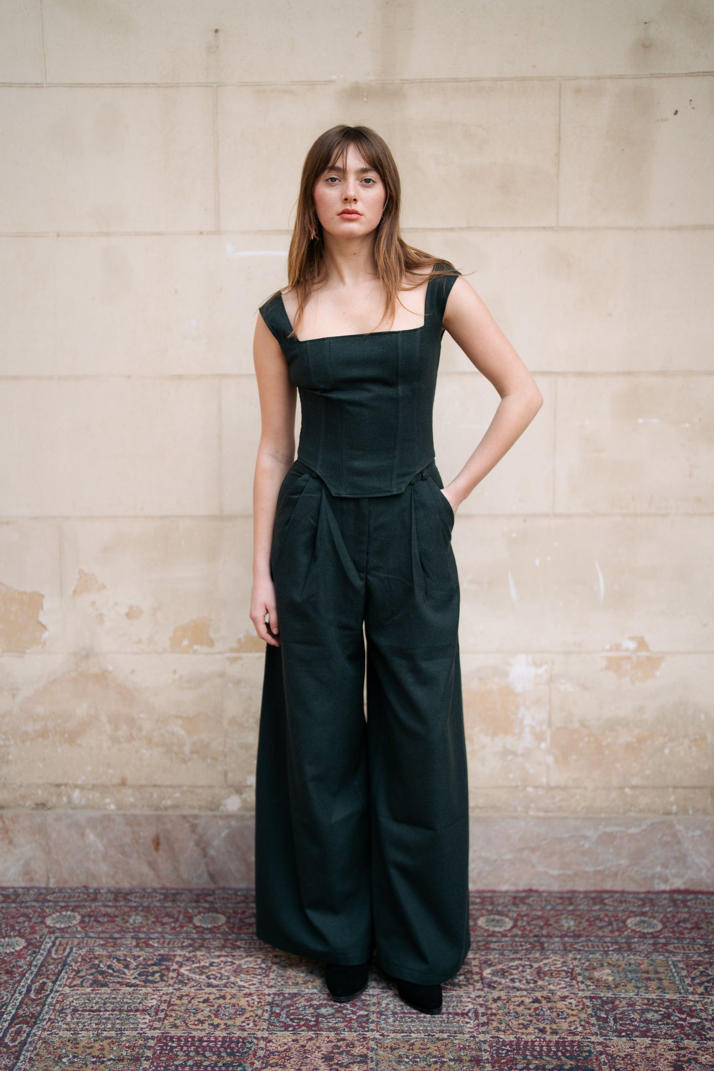 Wool Corset Set