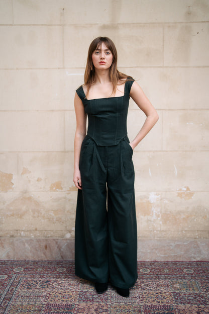 Wool Corset Set